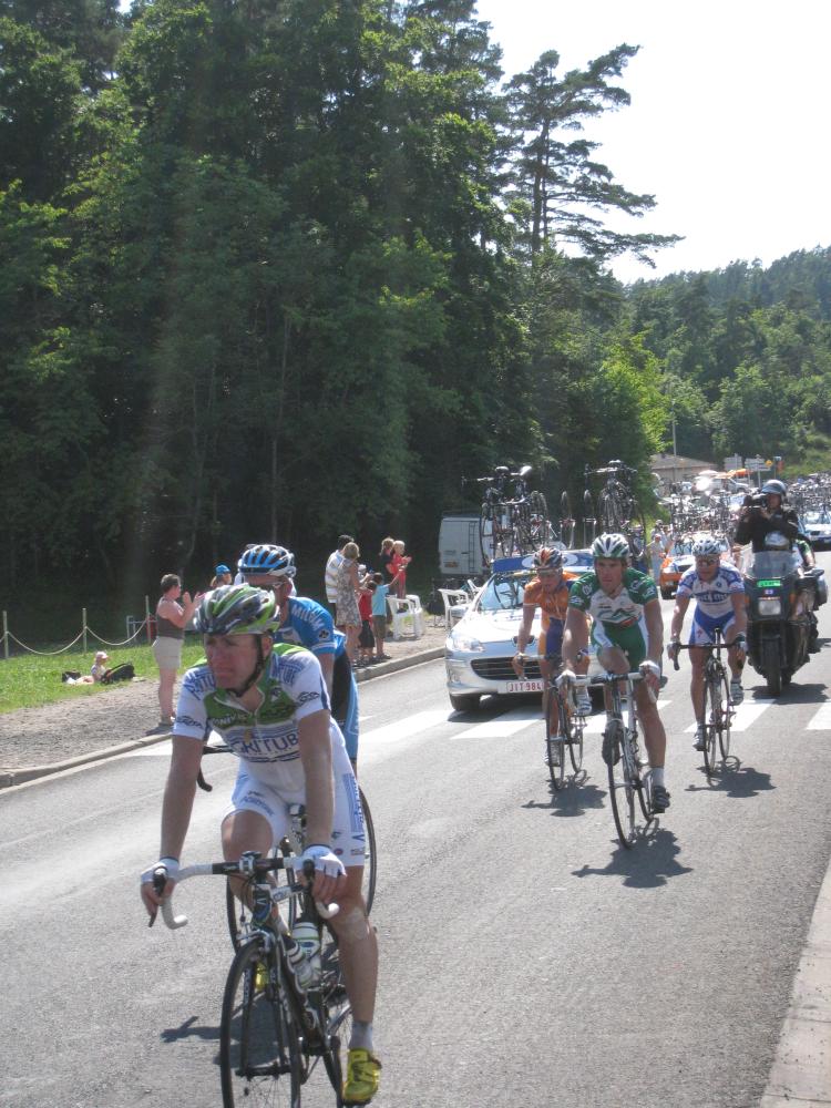 Tour de France 2008 à Murol