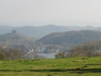 Lac Chambon et chteau de Murol
